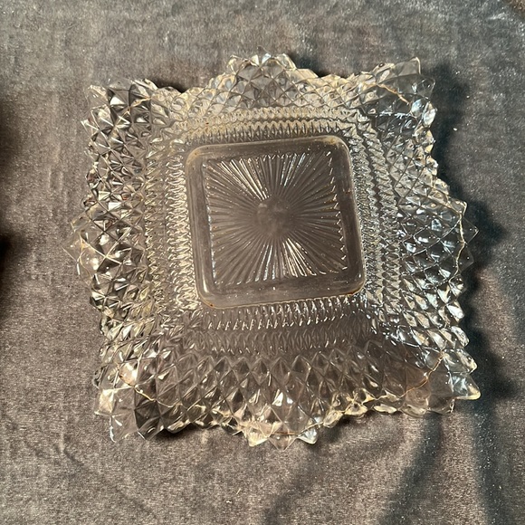 VTG Glass Ashtray - Picture 3 of 3